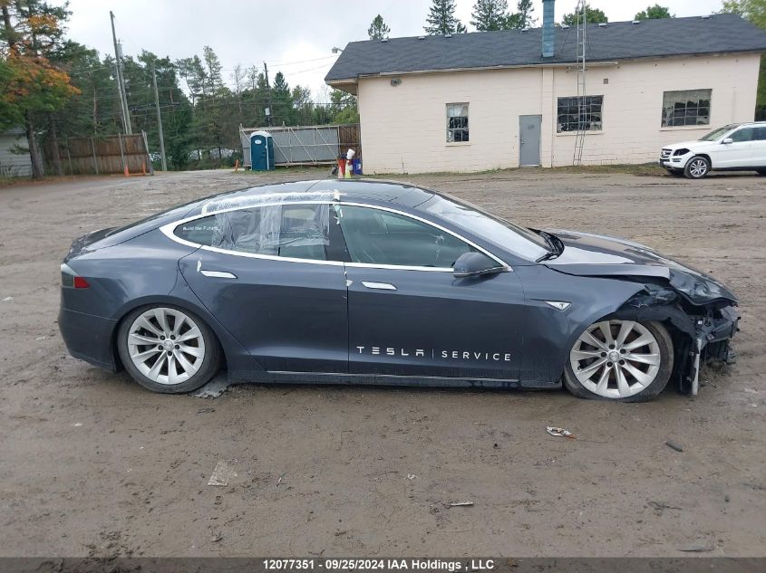 2015 Tesla Model S P85D VIN: 5YJSA1H42FF084156 Lot: 12077351