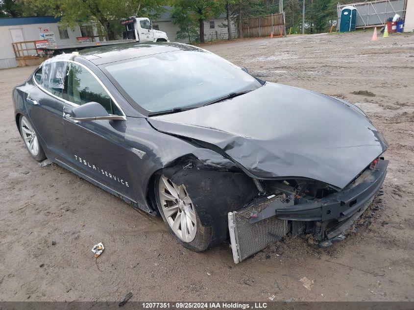 5YJSA1H42FF084156 2015 TESLA MODEL S - Image 1