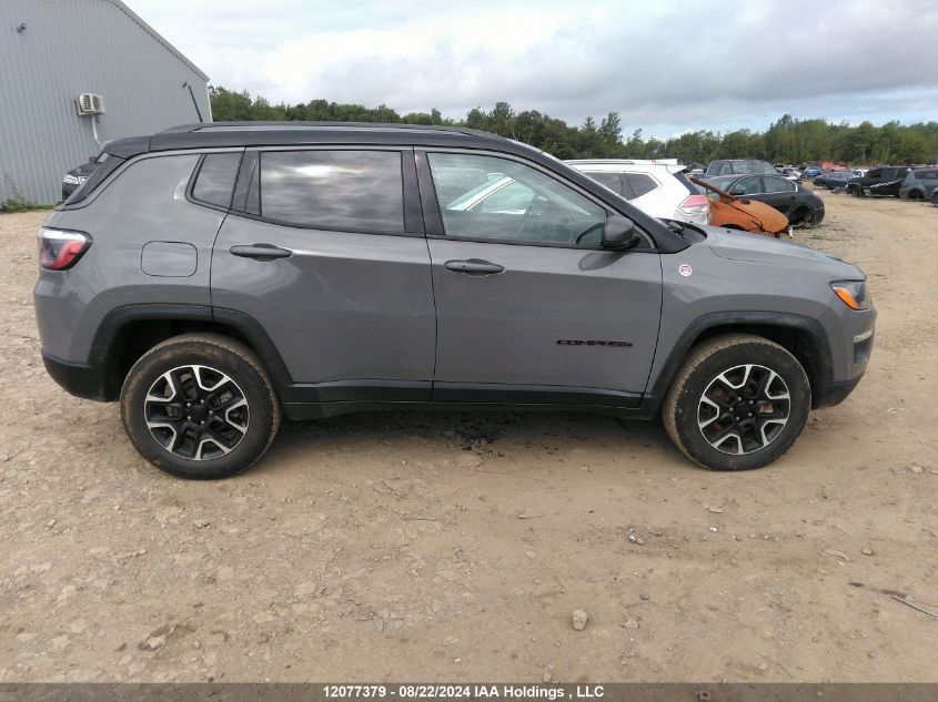 2021 Jeep Compass Trailhawk VIN: 3C4NJDDBXMT533097 Lot: 12077379