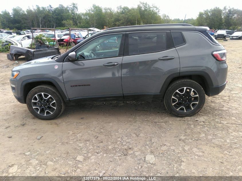 2021 Jeep Compass Trailhawk VIN: 3C4NJDDBXMT533097 Lot: 12077379
