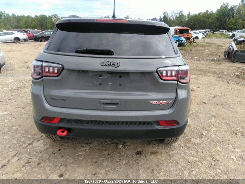 2021 Jeep Compass Trailhawk VIN: 3C4NJDDBXMT533097 Lot: 12077379