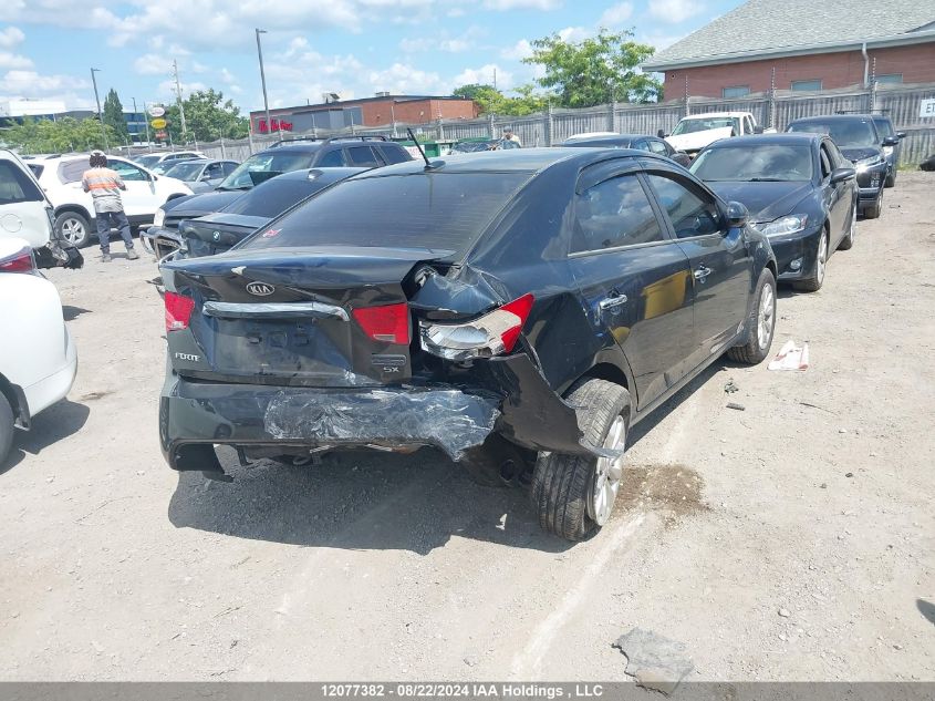 2012 Kia Forte Sx VIN: KNAFW4A33C5606986 Lot: 12077382