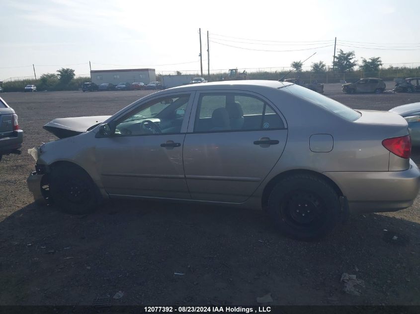 2008 Toyota Corolla Ce VIN: 2T1BR32E88C875238 Lot: 12077392