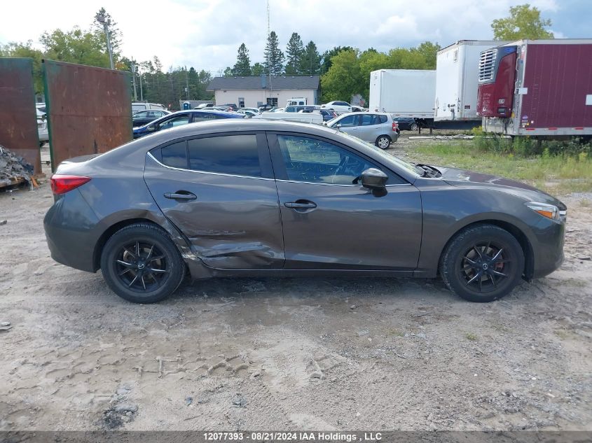 2017 Mazda 3 Touring VIN: 3MZBN1V76HM125659 Lot: 12077393