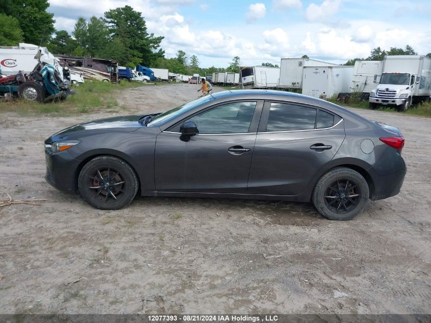 2017 Mazda 3 Touring VIN: 3MZBN1V76HM125659 Lot: 12077393