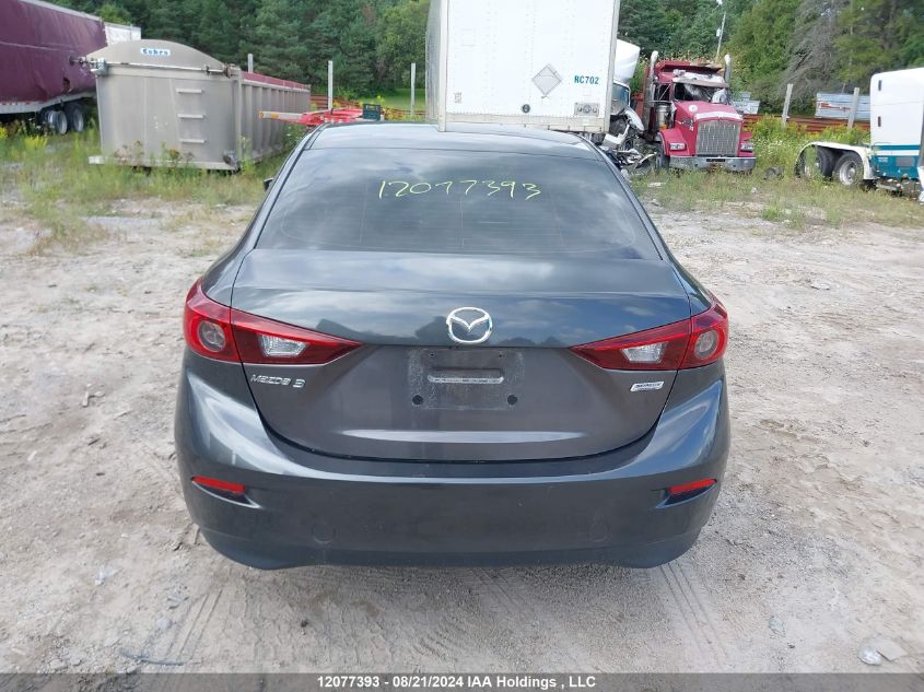 2017 Mazda 3 Touring VIN: 3MZBN1V76HM125659 Lot: 12077393