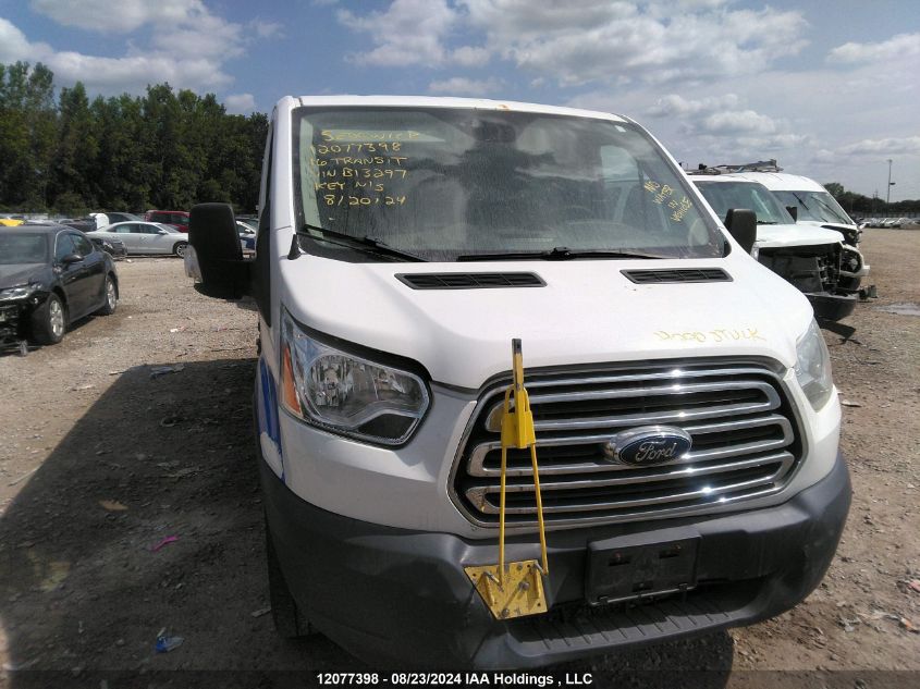 2016 Ford Transit T-150 VIN: 1FTYE9ZM2GKB13297 Lot: 12077398