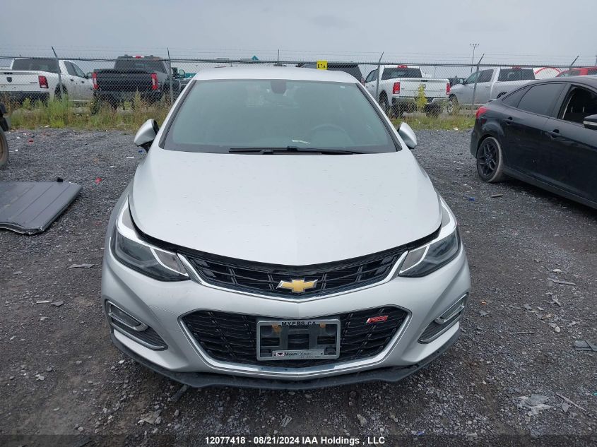 2018 Chevrolet Cruze Lt VIN: 3G1BE6SM9JS653684 Lot: 12077418