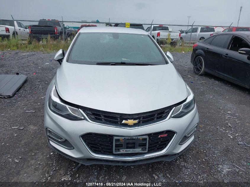 2018 Chevrolet Cruze Lt VIN: 3G1BE6SM9JS653684 Lot: 12077418