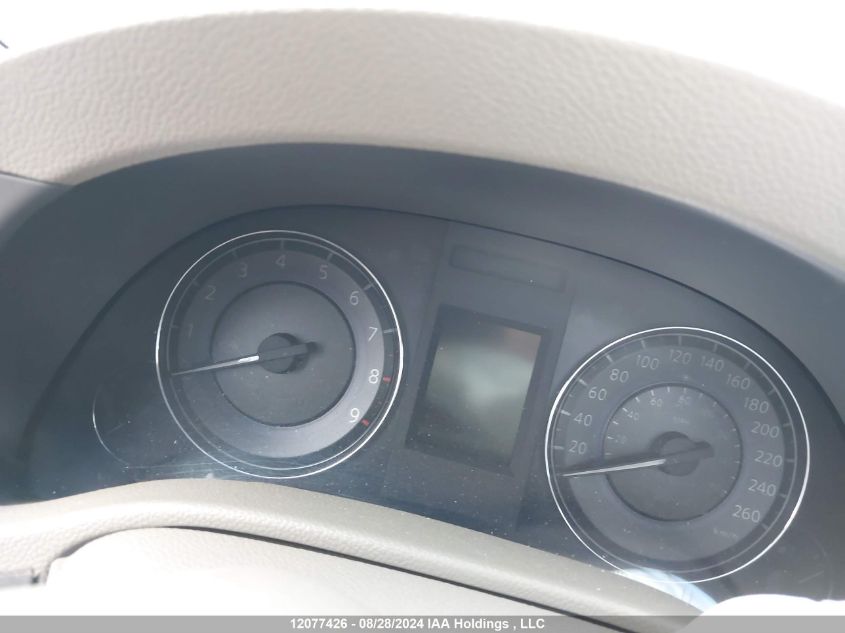 2010 Infiniti G37X VIN: JN1CV6AR6AM455205 Lot: 12077426