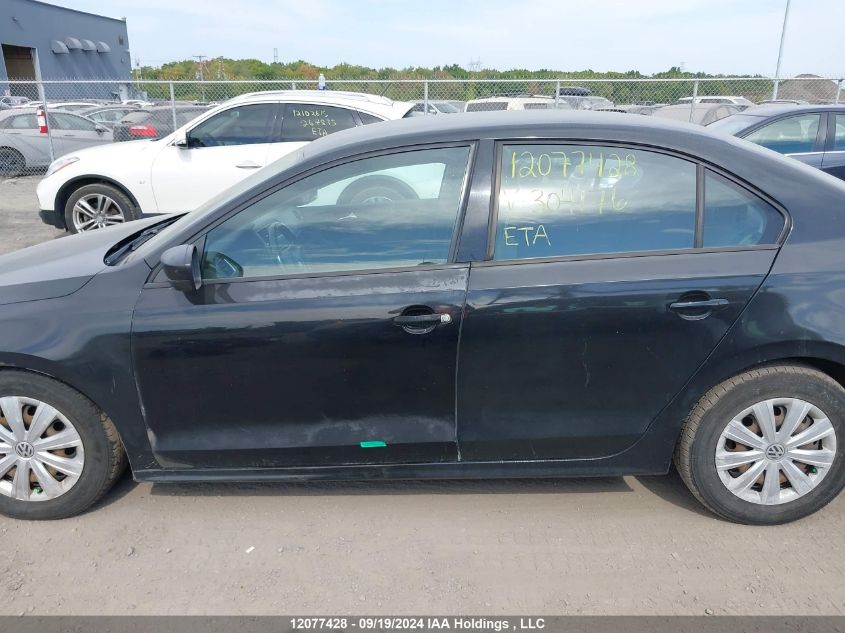 2013 Volkswagen Jetta Sedan VIN: 3VW2K7AJ6DM304176 Lot: 12077428