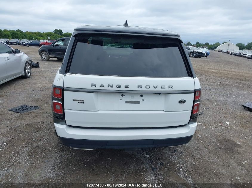 2020 Land Rover Range Rover VIN: SALGV2SE1LA590043 Lot: 12077430