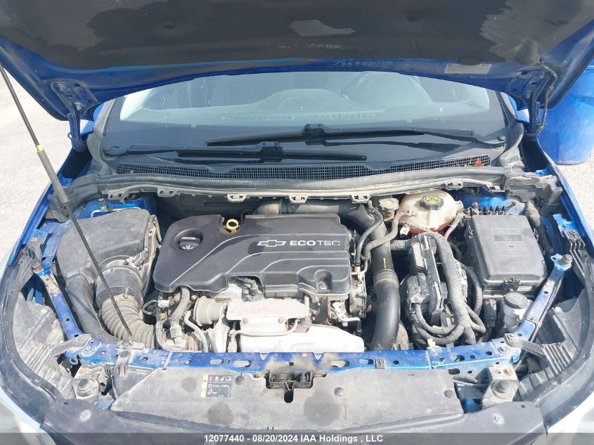 2017 Chevrolet Cruze Lt VIN: 1G1BE5SM5H7230474 Lot: 12077440