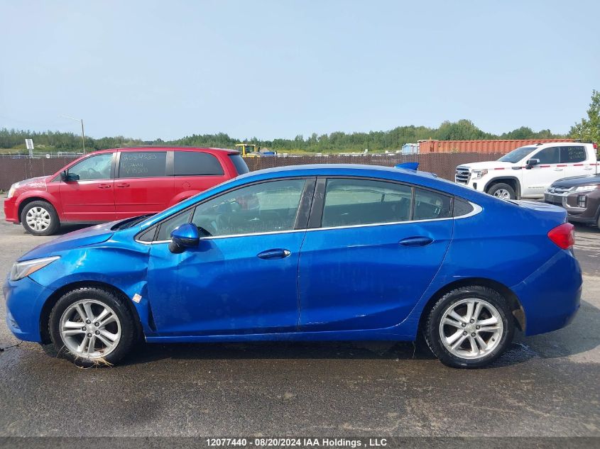 2017 Chevrolet Cruze Lt VIN: 1G1BE5SM5H7230474 Lot: 12077440