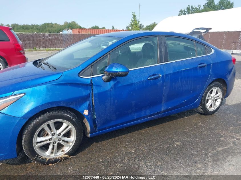 2017 Chevrolet Cruze Lt VIN: 1G1BE5SM5H7230474 Lot: 12077440