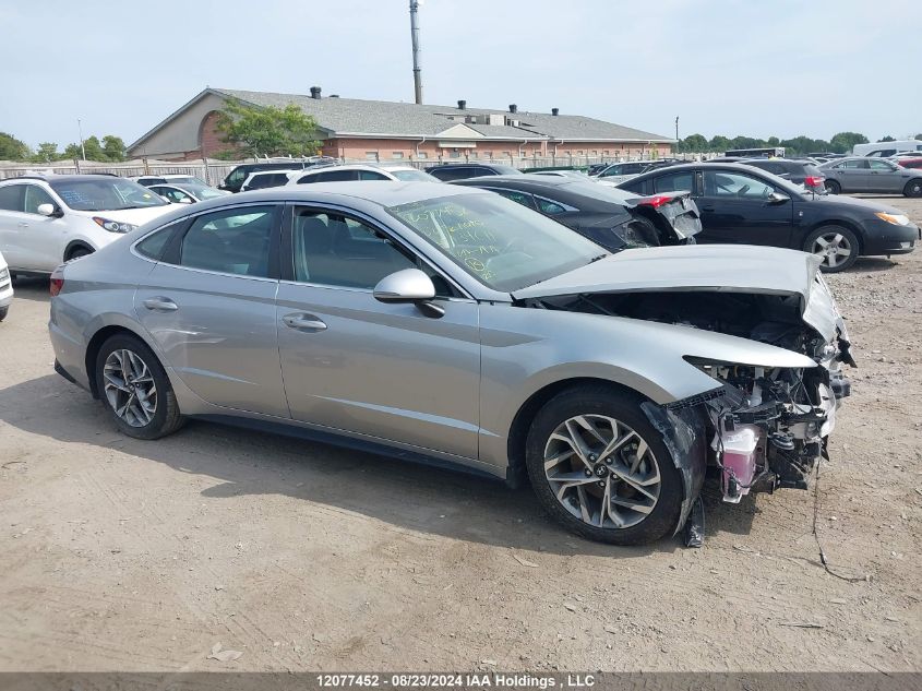 2022 Hyundai Sonata Se VIN: 5NPEG4JA3NH134611 Lot: 12077452