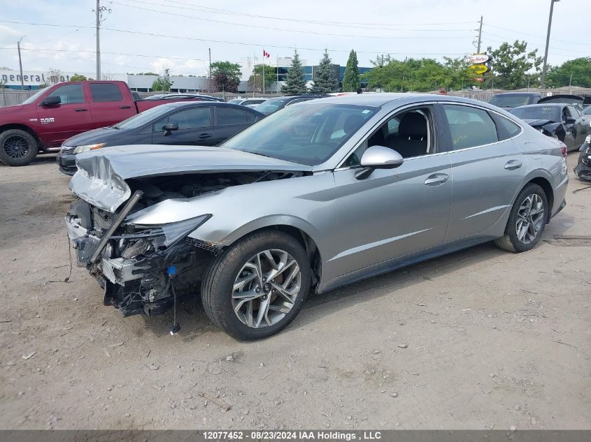 2022 Hyundai Sonata Se VIN: 5NPEG4JA3NH134611 Lot: 12077452