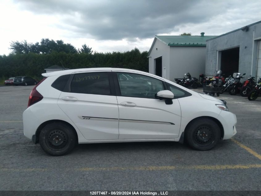 2016 Honda Fit Ex/Exl VIN: 3HGGK5H83GM100473 Lot: 12077467