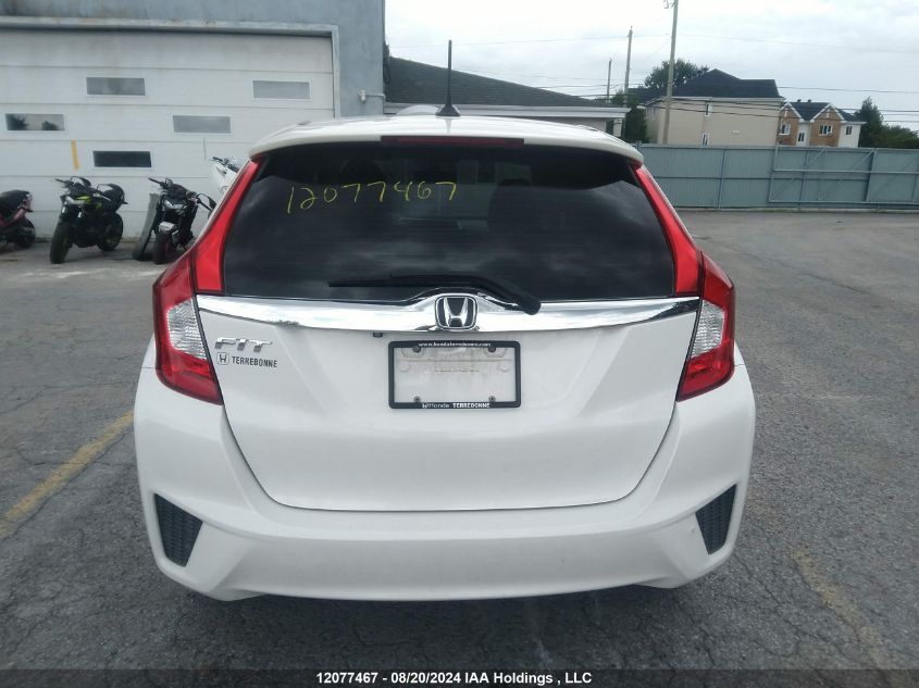 2016 Honda Fit Ex/Exl VIN: 3HGGK5H83GM100473 Lot: 12077467