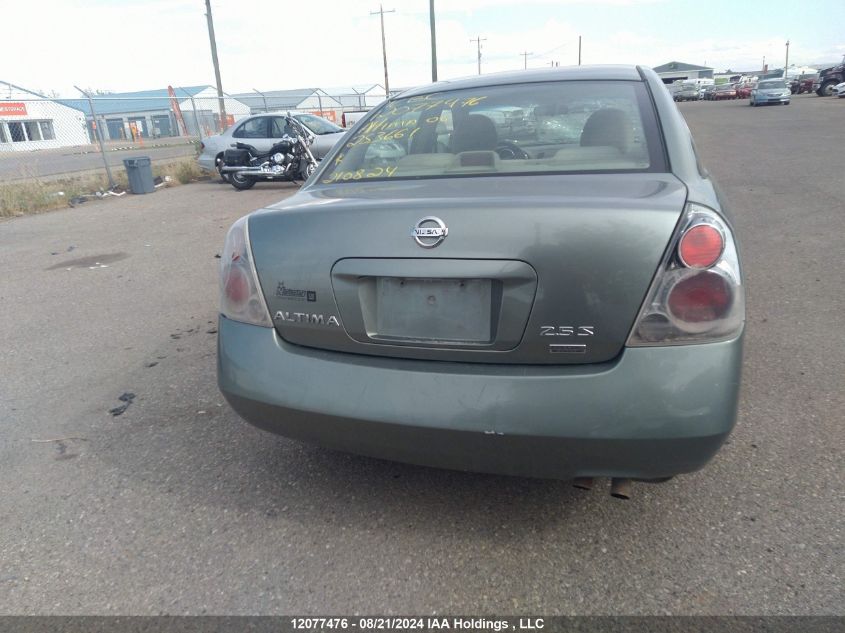 2006 Nissan Altima S/Sl VIN: 1N4AL11D26C253661 Lot: 12077476