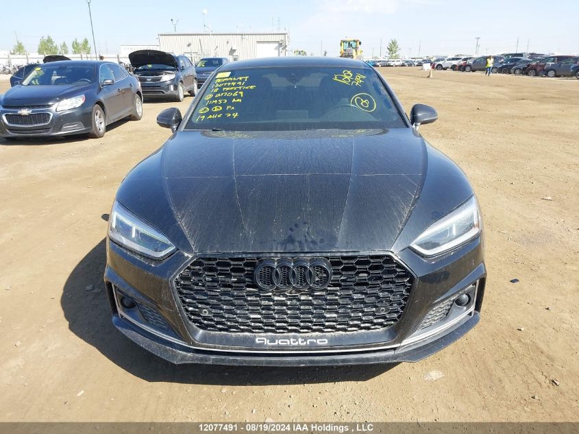 2018 Audi S5 Prestige VIN: WAUC4CF55JA007069 Lot: 12077491