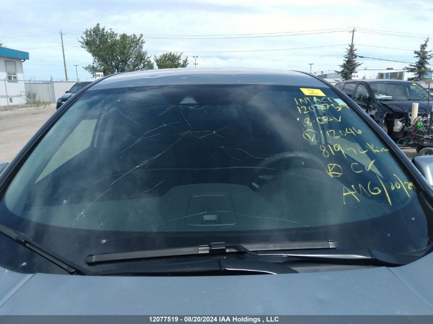 2018 Honda Cr-V VIN: 2HKRW2H27JH112046 Lot: 12077519