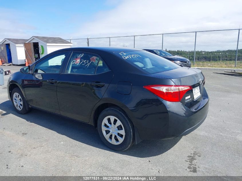 2017 Toyota Corolla Ce VIN: 2T1BURHE2HC774236 Lot: 12077531