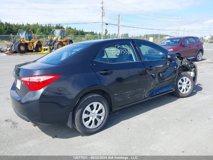 2017 Toyota Corolla Ce VIN: 2T1BURHE2HC774236 Lot: 12077531