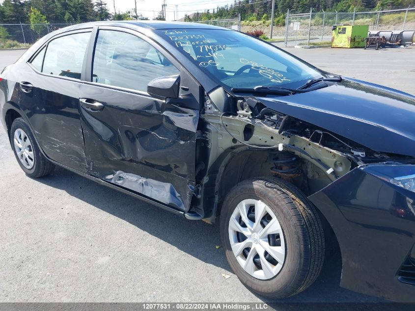 2017 Toyota Corolla Ce VIN: 2T1BURHE2HC774236 Lot: 12077531