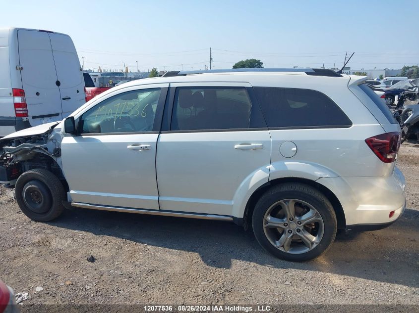 2017 Dodge Journey Crossroad VIN: 3C4PDDGG8HT593201 Lot: 12077536