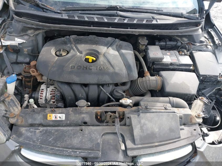 2013 Hyundai Elantra L VIN: 5NPDH4AE4DH300225 Lot: 12077560