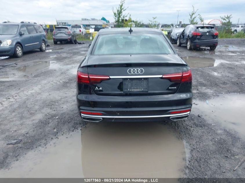 2024 Audi A4 Komfort 45 VIN: WAUAAAF47RN005601 Lot: 12077563