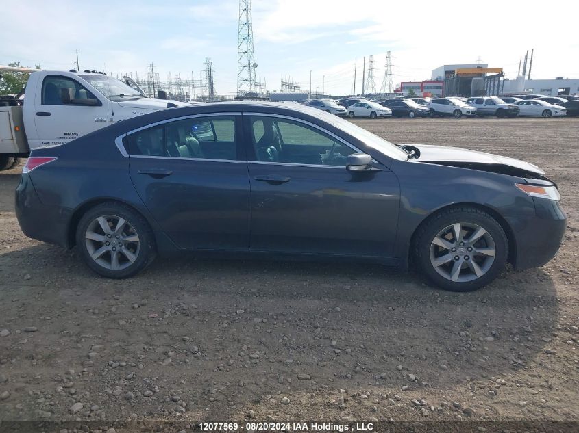 2012 Acura Tl VIN: 19UUA8F53CA800114 Lot: 12077569