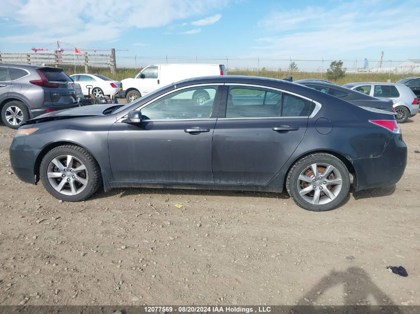 2012 Acura Tl VIN: 19UUA8F53CA800114 Lot: 12077569