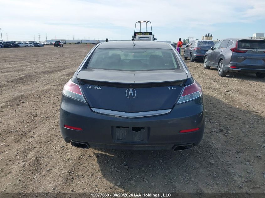 2012 Acura Tl VIN: 19UUA8F53CA800114 Lot: 12077569