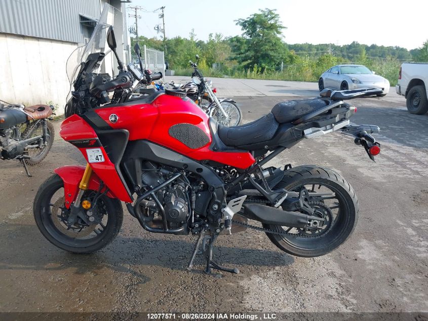 2021 Yamaha Mtt09 Gt VIN: JYARN74N9MA000341 Lot: 12077571