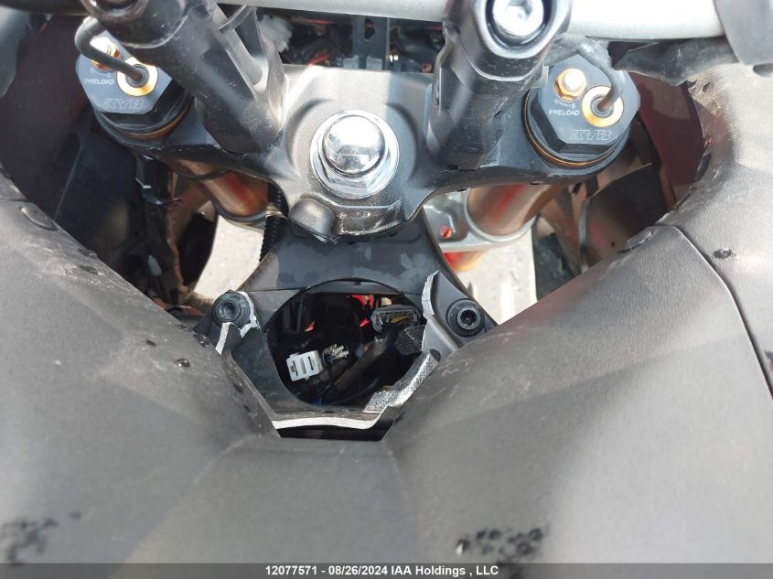 2021 Yamaha Mtt09 Gt VIN: JYARN74N9MA000341 Lot: 12077571