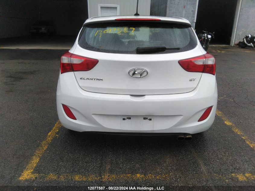 2013 Hyundai Elantra Gt VIN: KMHD35LEXDU100369 Lot: 12077587