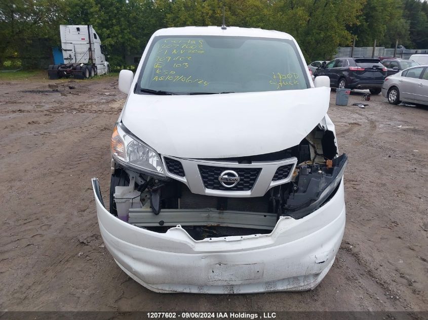 2021 Nissan Nv200 2.5S/2.5Sv VIN: 3N6CM0KN5MK709402 Lot: 12077602