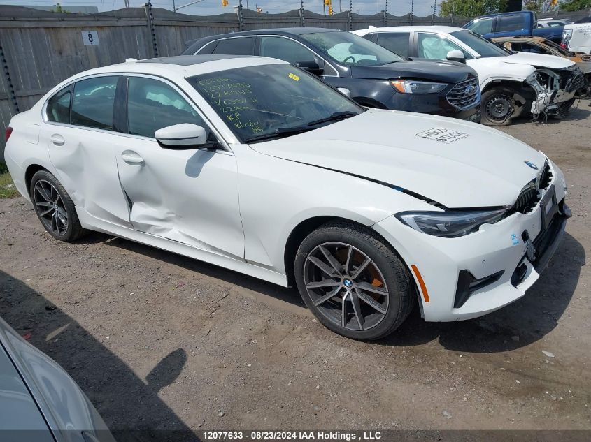 2022 BMW 3 Series VIN: 3MW5R7J02N8C35271 Lot: 12077633