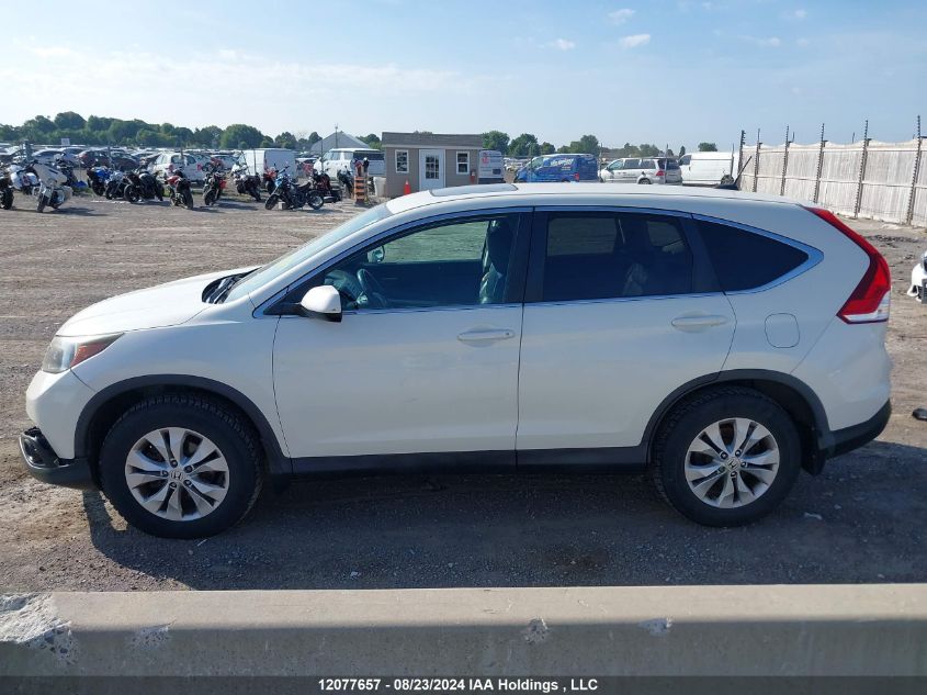 2014 Honda Cr-V Exl VIN: 2HKRM4H77EH113250 Lot: 12077657