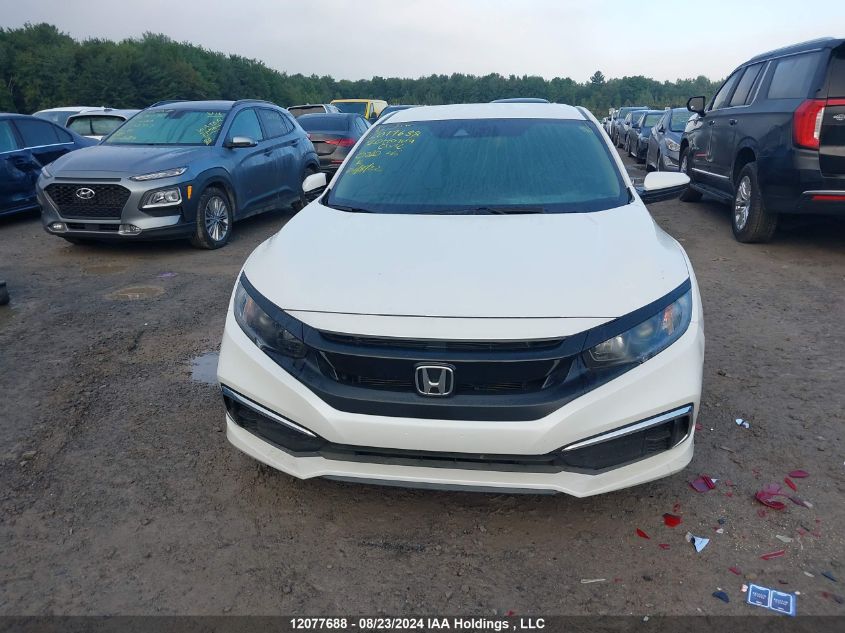 2020 Honda Civic VIN: 2HGFC2F59LH022046 Lot: 12077688