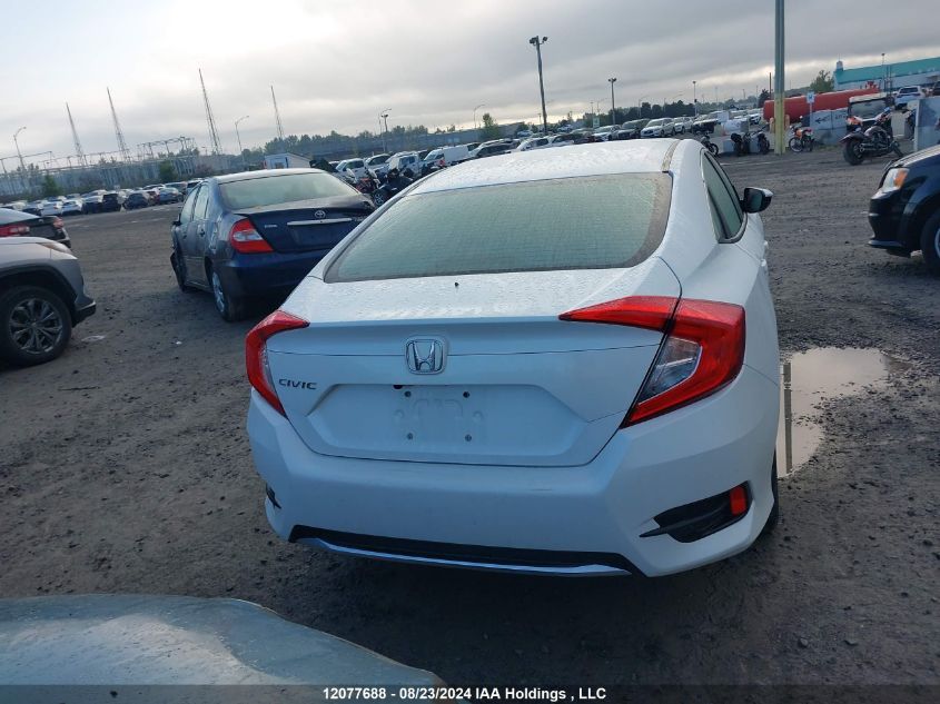 2020 Honda Civic VIN: 2HGFC2F59LH022046 Lot: 12077688