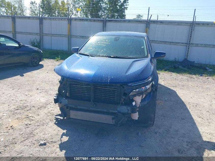 2022 Chevrolet Equinox VIN: 2GNAXUEV2N6107262 Lot: 12077691