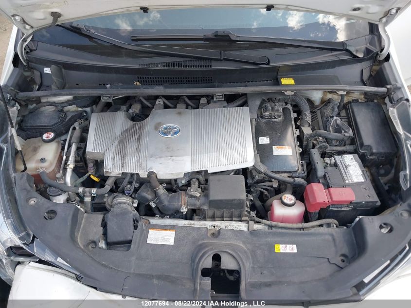 2018 Toyota Prius VIN: JTDKBRFU2J3591580 Lot: 12077694