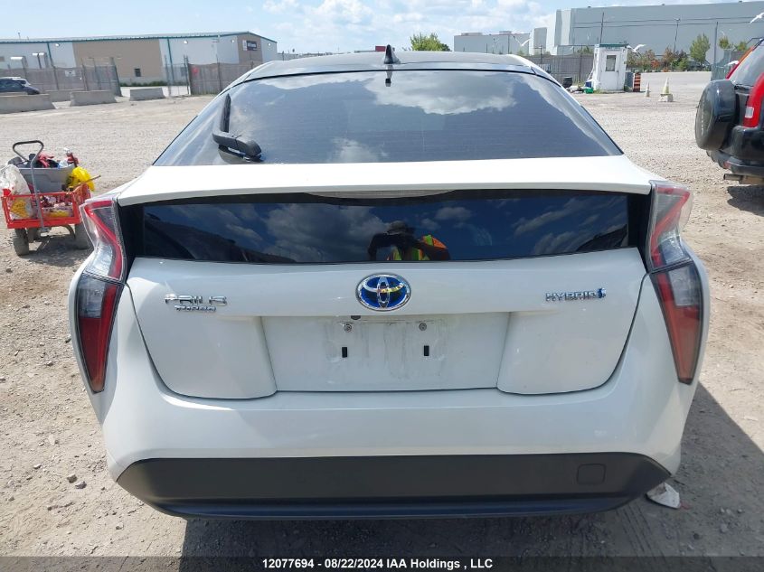2018 Toyota Prius VIN: JTDKBRFU2J3591580 Lot: 12077694