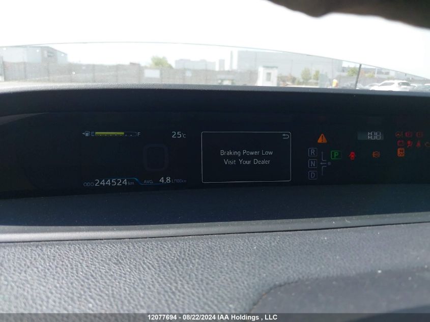 2018 Toyota Prius VIN: JTDKBRFU2J3591580 Lot: 12077694