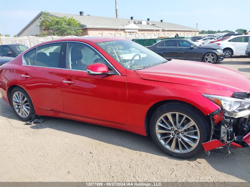 2023 Infiniti Q50 VIN: JN1EV7BR6PM541913 Lot: 12077699