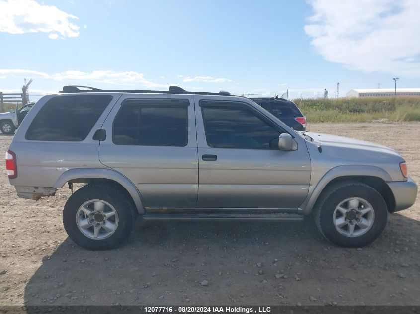 2001 Nissan Pathfinder Le/Se/Xe VIN: JN8DR07Y01W518115 Lot: 12077716