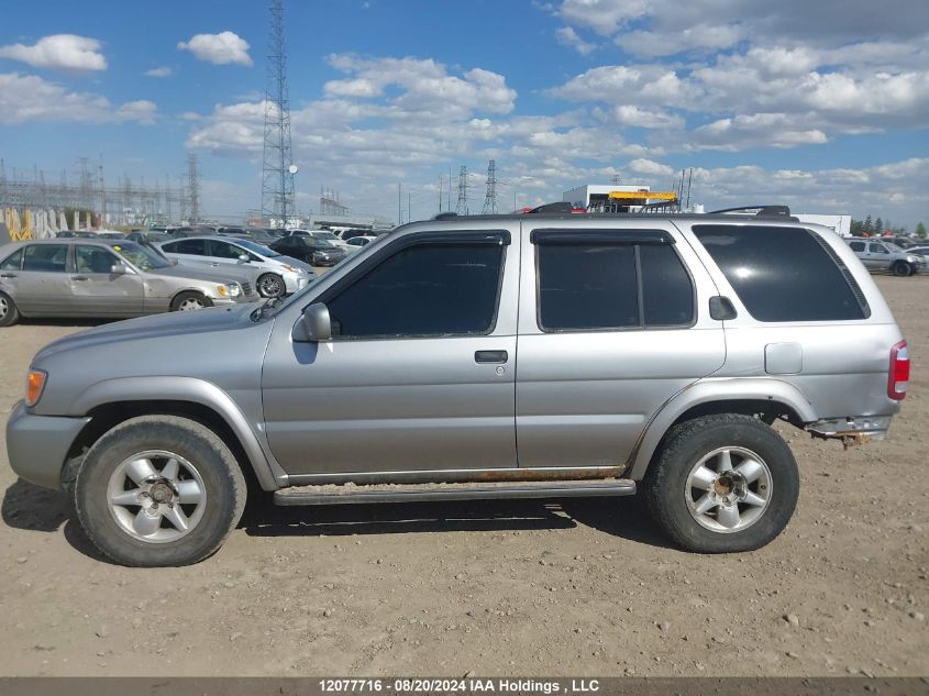 2001 Nissan Pathfinder Le/Se/Xe VIN: JN8DR07Y01W518115 Lot: 12077716